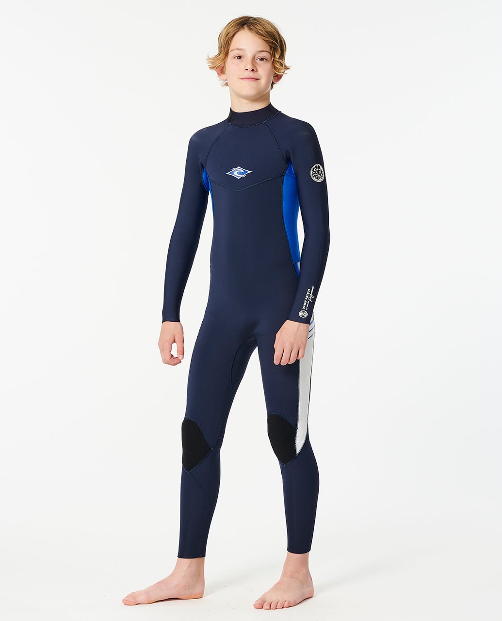 Junior Dawn Patrol Back Zip 3/2 Wetsuit – Rip Curl