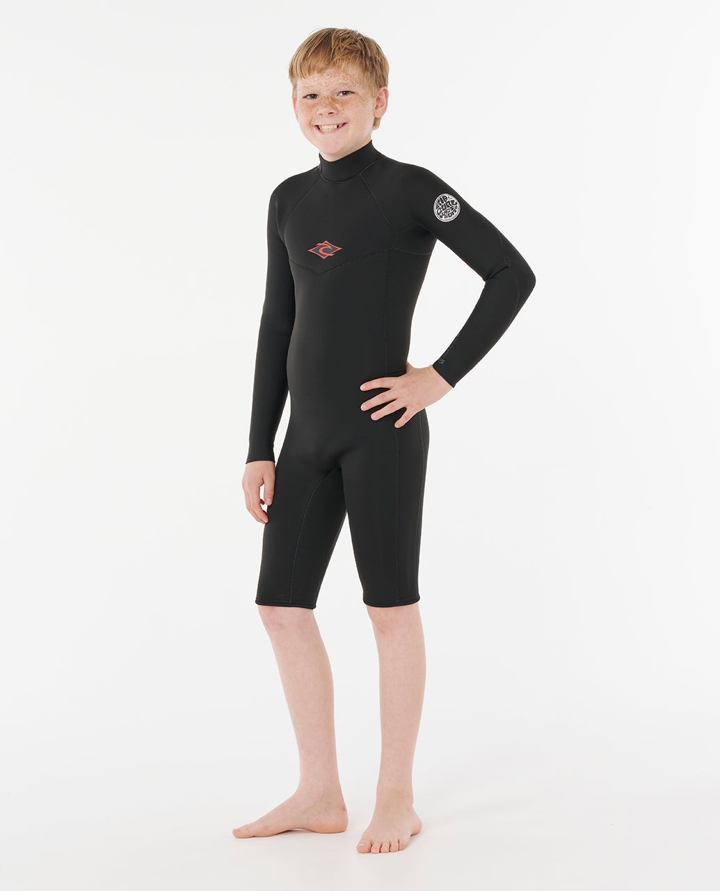 Kids Dawn Patrol Long Sleeve 2mm Back Zip Spring Suit Wetsuit