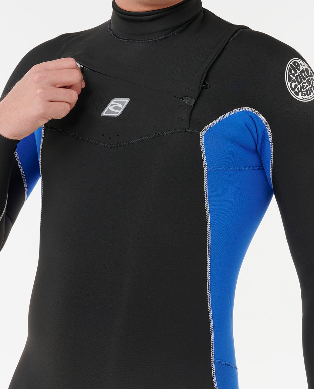 Mens Dawn Patrol 2/2 Long Sleeve Chest Zip Springsuit – Rip Curl
