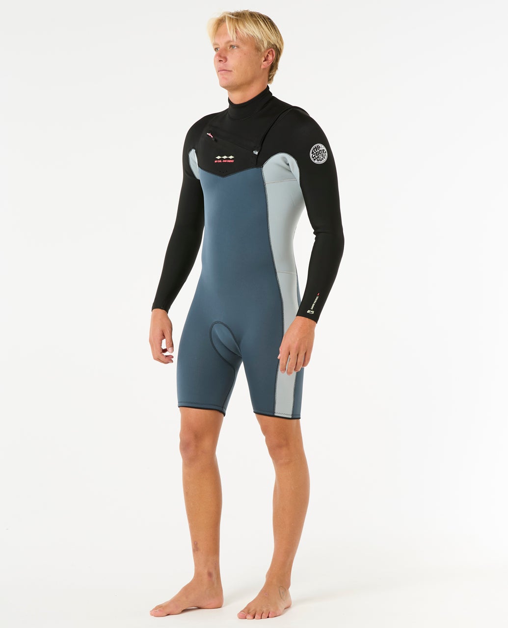 Mens Dawn Patrol 2/2 Long Sleeve Chest Zip Springsuit – Rip Curl