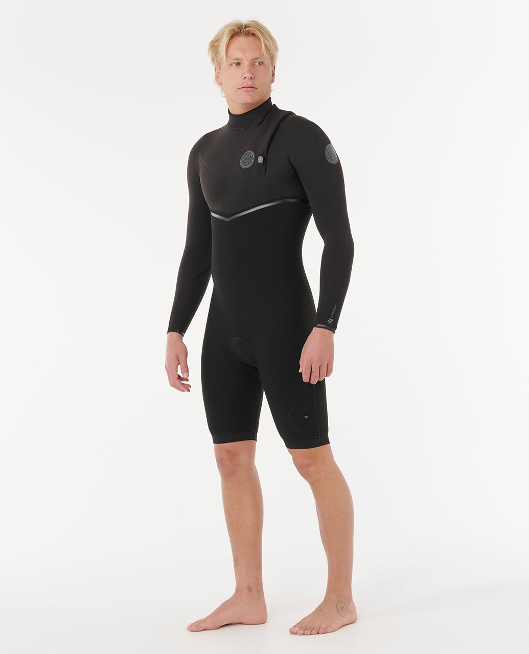 E-Bomb 2/2mm Long Sleeve Zip Free Springsuit – Rip Curl