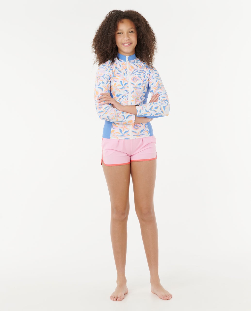 小物 RASH Sunset Sky Zip Through Rash Vest - Kids – Rip Curl