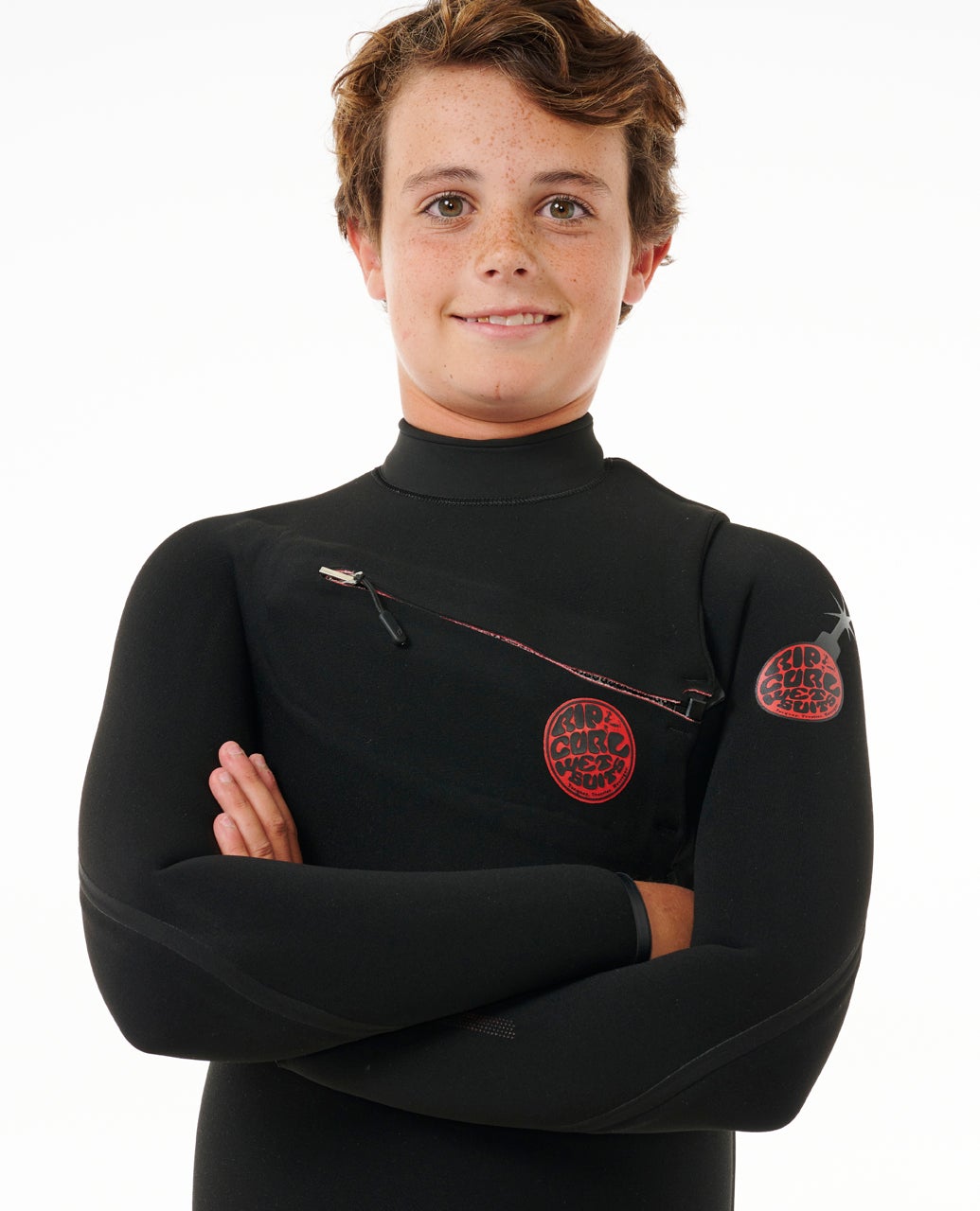 Kids F-Bomb Fusion 4/3 Chest Zip – Rip Curl