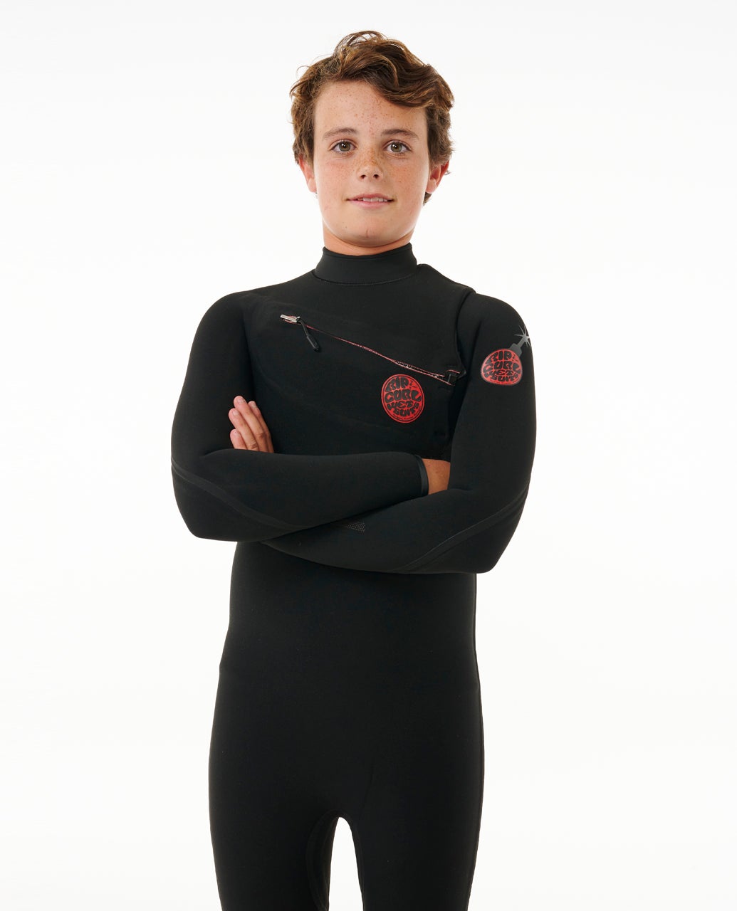 Kids F-Bomb Fusion 4/3 Chest Zip – Rip Curl