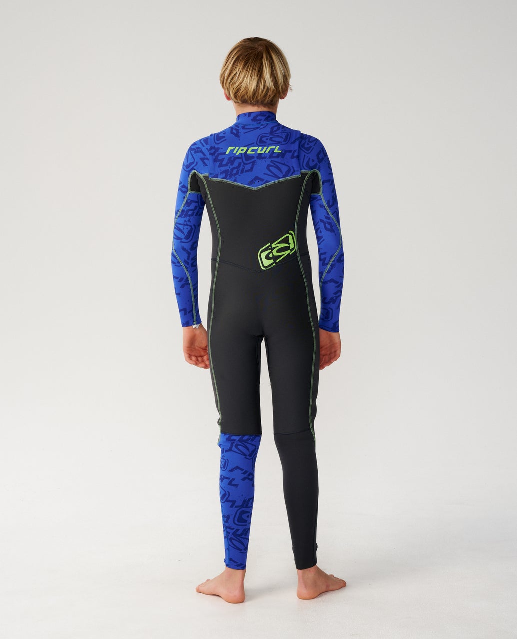 Kids Dawn Patrol 4/3 Chest Zip Steamer – Rip Curl