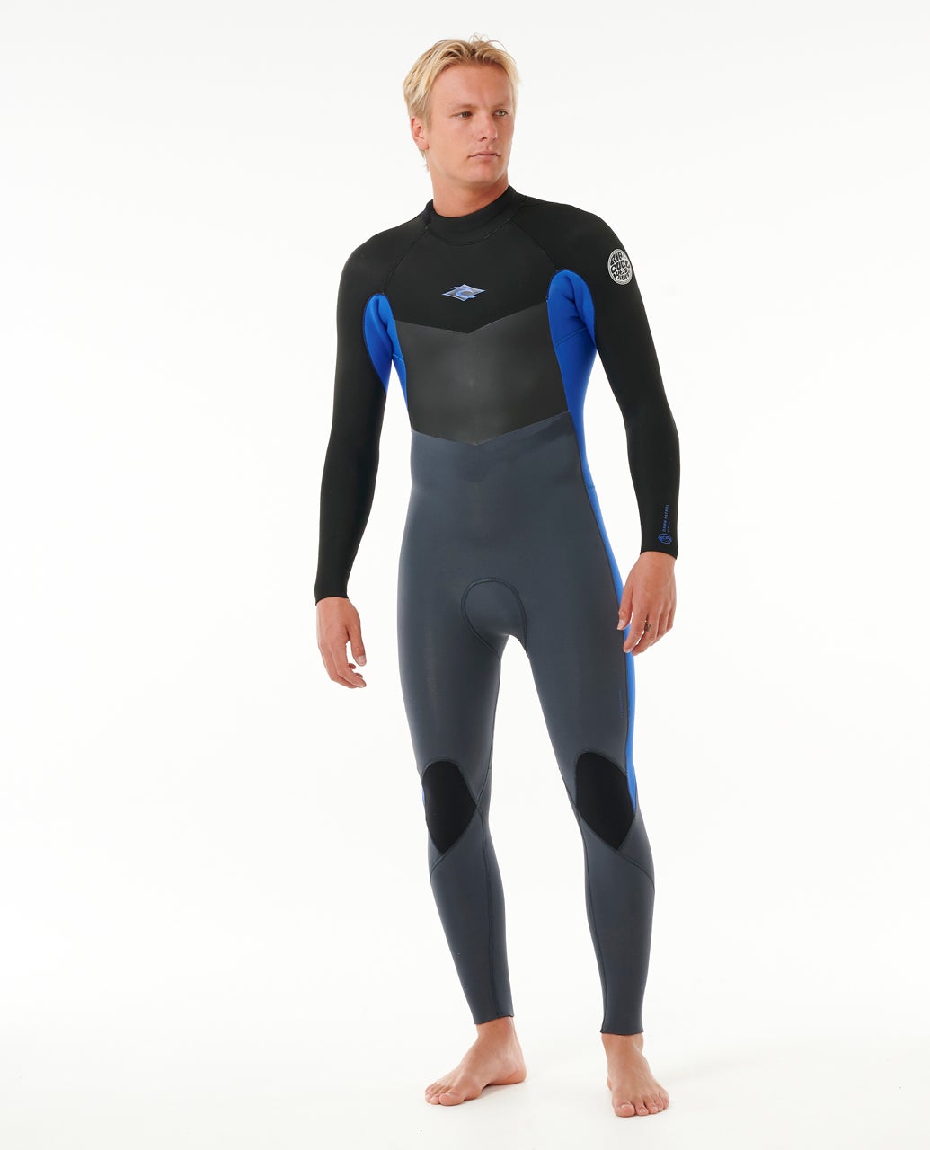 Dawn Patrol 4/3 Back Zip Wetsuit – Rip Curl