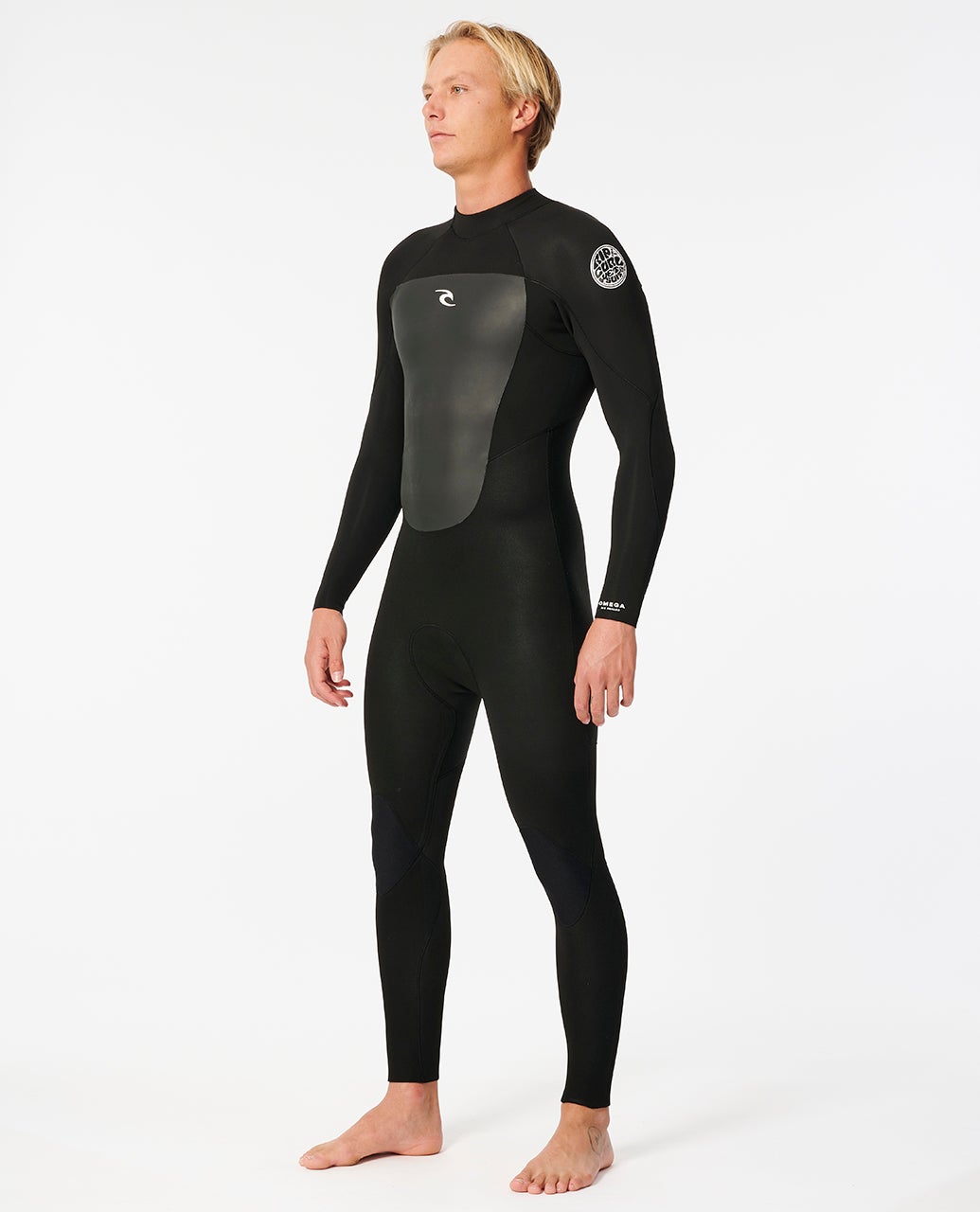 値下げ！RIP CURL OMEGA フルスーツ ブラック Omega 4/3 Back Zip Fullsuit Wetsuit – Rip Curl