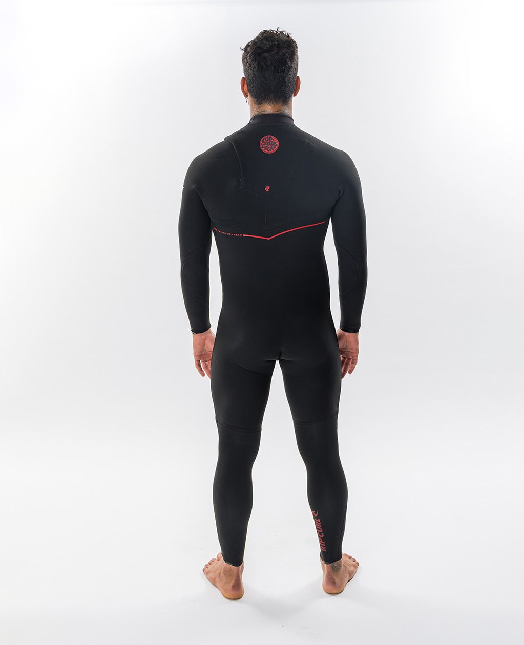 Flashbomb Fusion 3/2mm Zip Free Wetsuit Steamer – Rip Curl