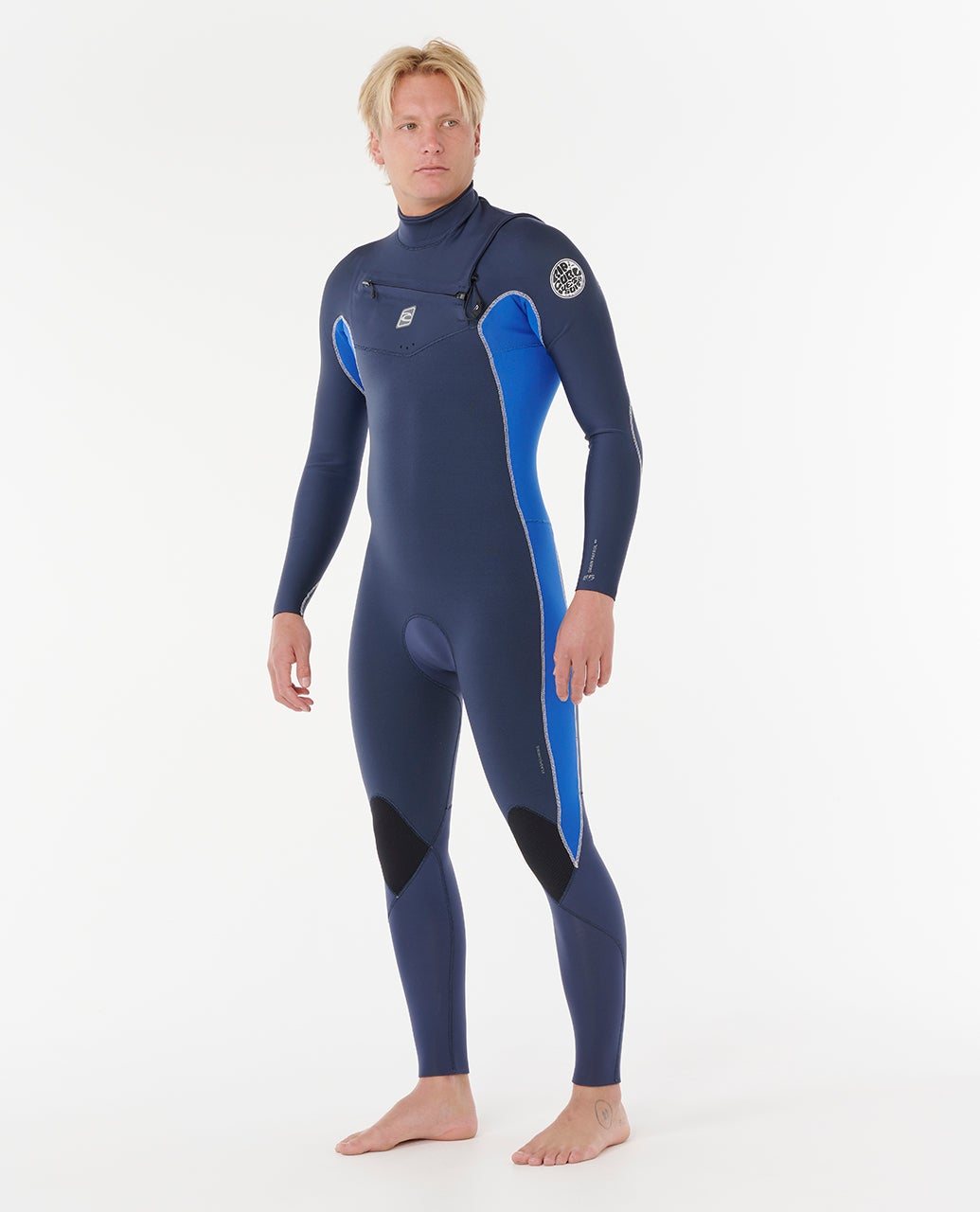 Mens Dawn Patrol 3/2 Chest Zip Wetsuit – Rip Curl