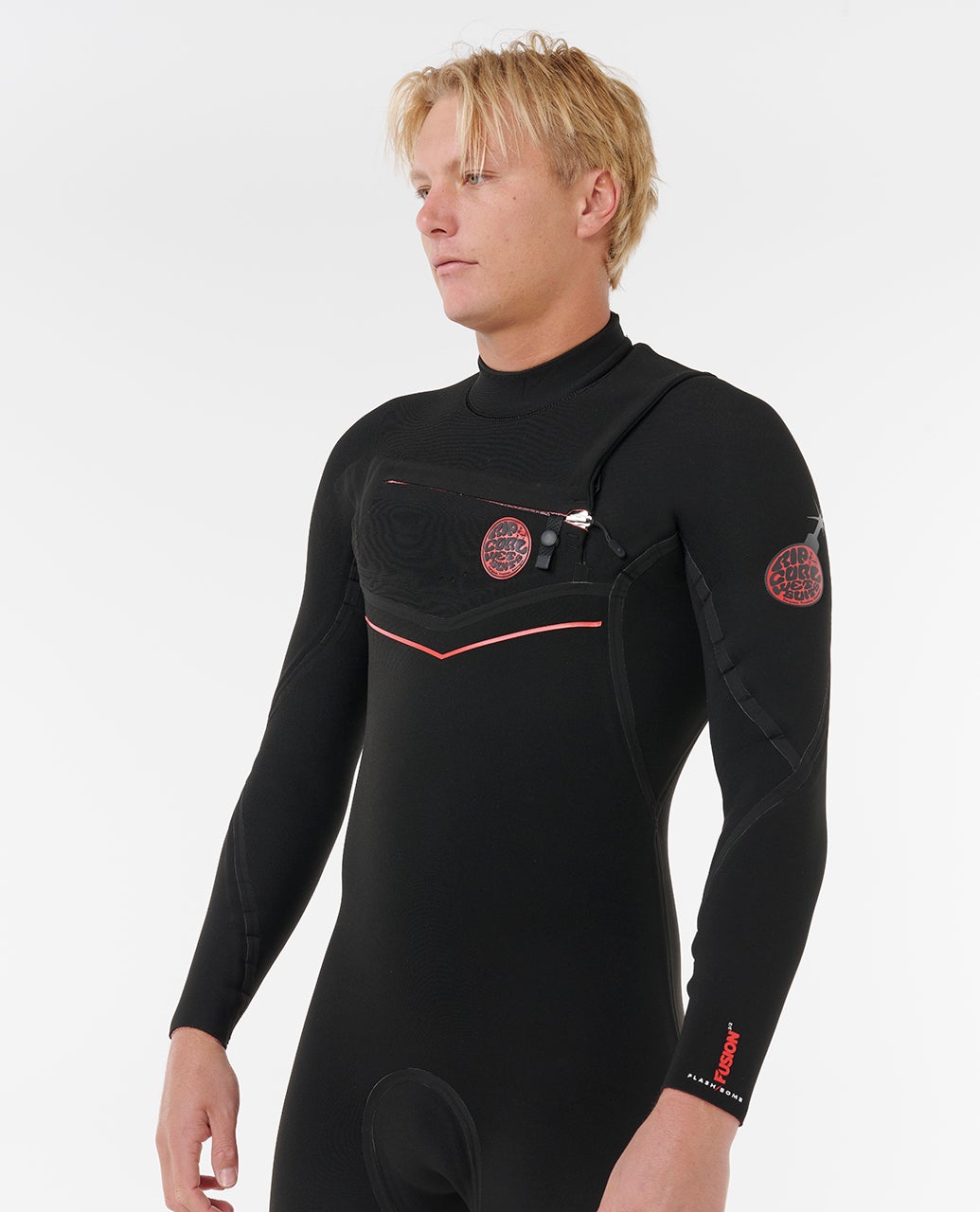 Flashbomb Fusion 4/3mm Chest Zip Wetsuit – Rip Curl