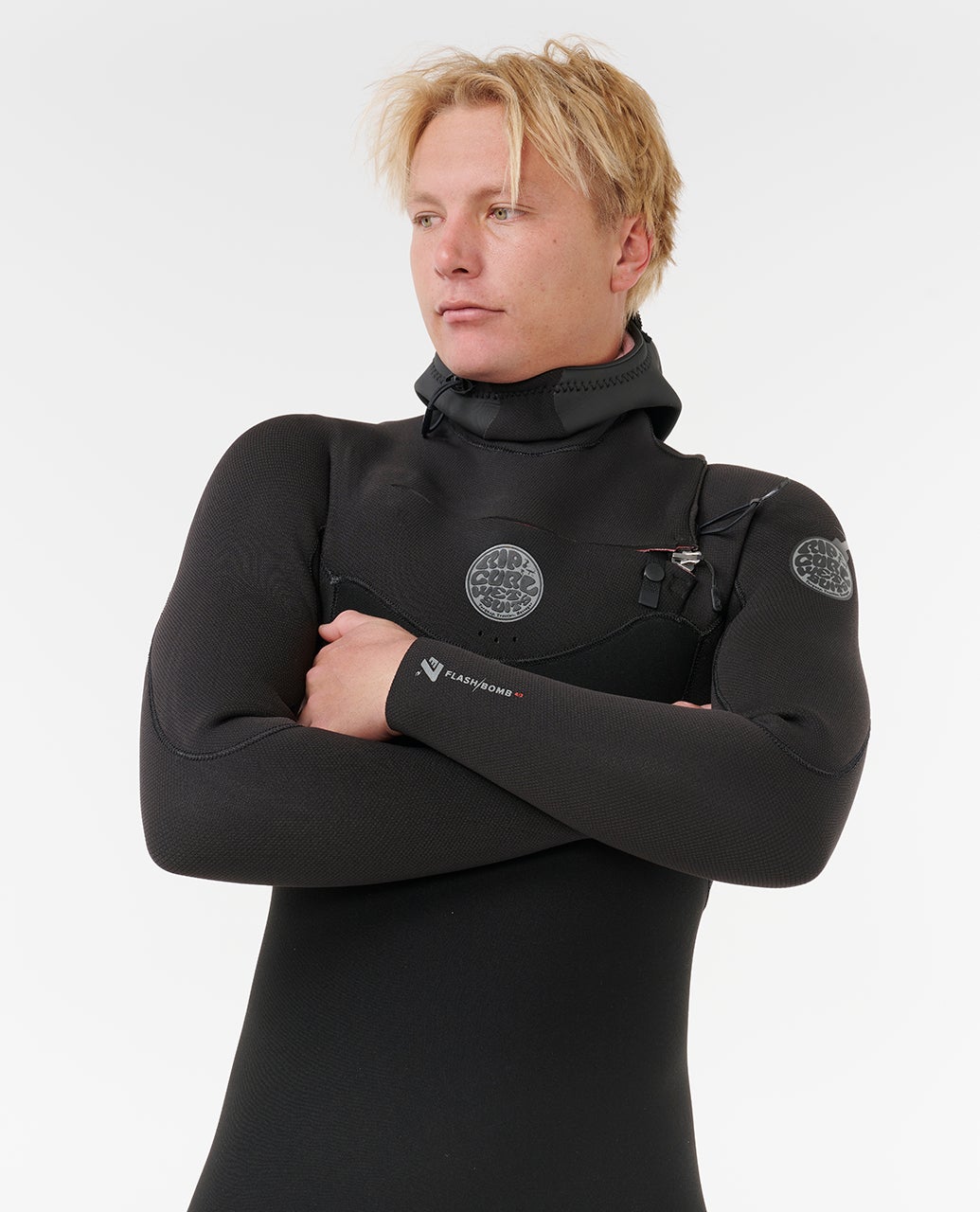 Flashbomb 5/4 Chest Zip With Hood Fullsuit Wetsuit – Rip Curl
