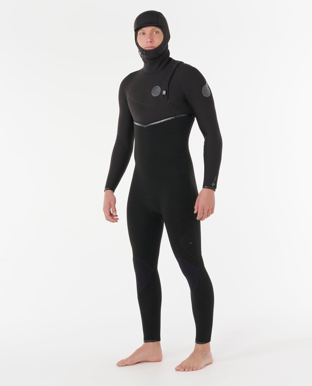 E-Bomb 5/4 Zip Free With Hood Fullsuit Wetsuit – Rip Curl