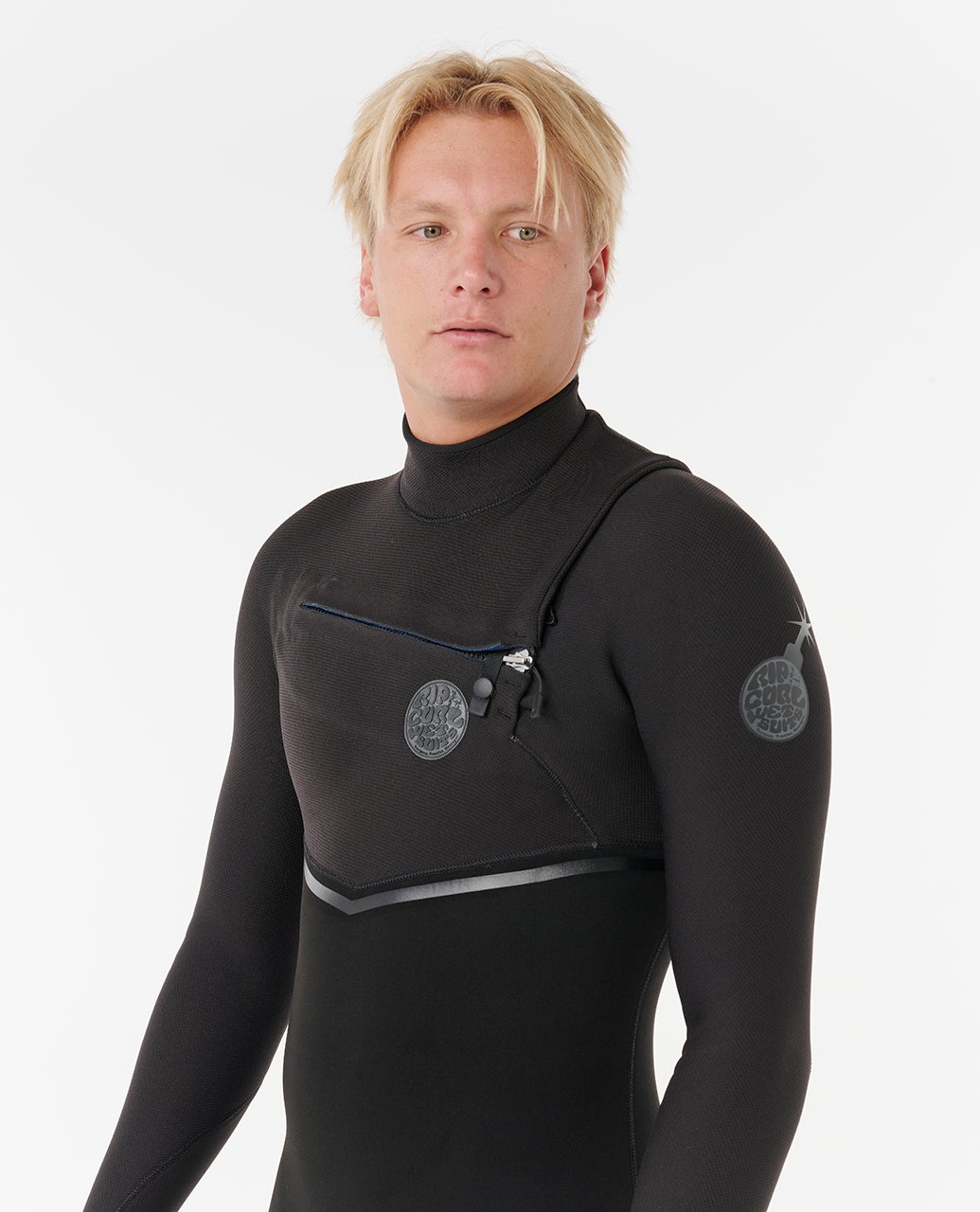 RIPCURL E7 F-BOMB CHEST ZIP 5×3 FULLSUIT Flashbomb 3/2 Chest Zip Fullsuit Wetsuit – Rip Curl