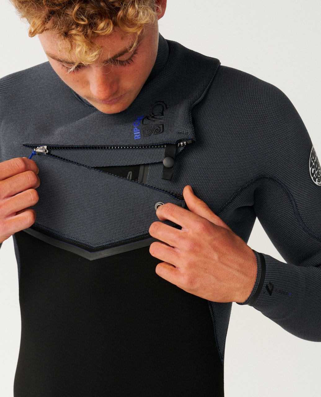 E-Bomb 3/2 Chest Zip Wetsuit – Rip Curl