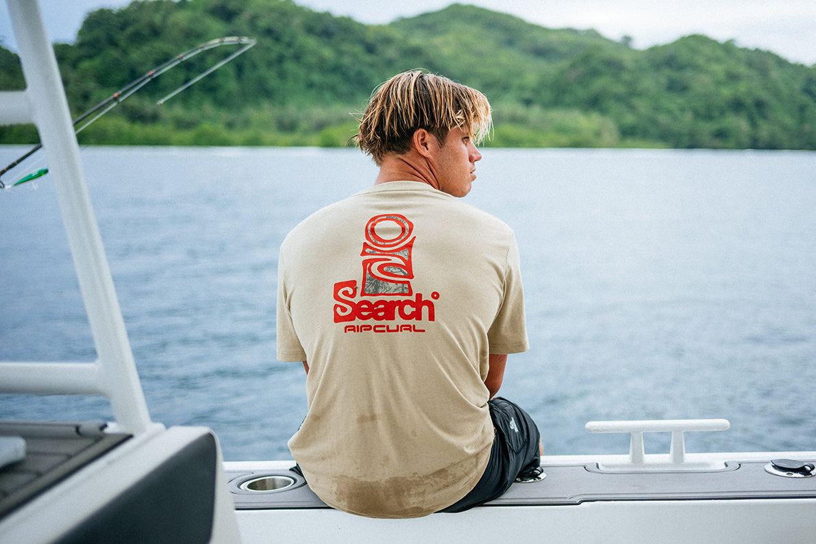 Morgan Cibilic with Rip Curl clothes