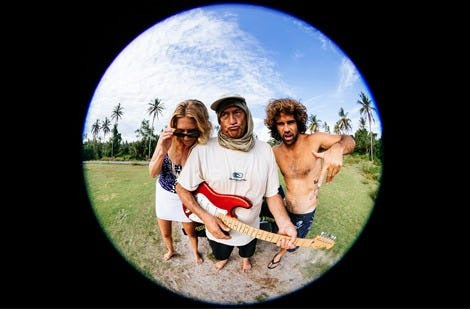 Tom Curren with friends