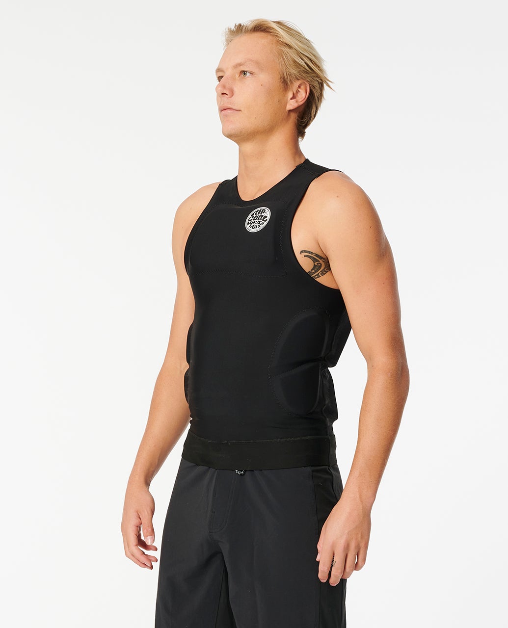 トップス WAVE BONDING FLARE VEST ION Vest Vector Amp Front Zip- Cascade Blue - Surfcenter; Thé