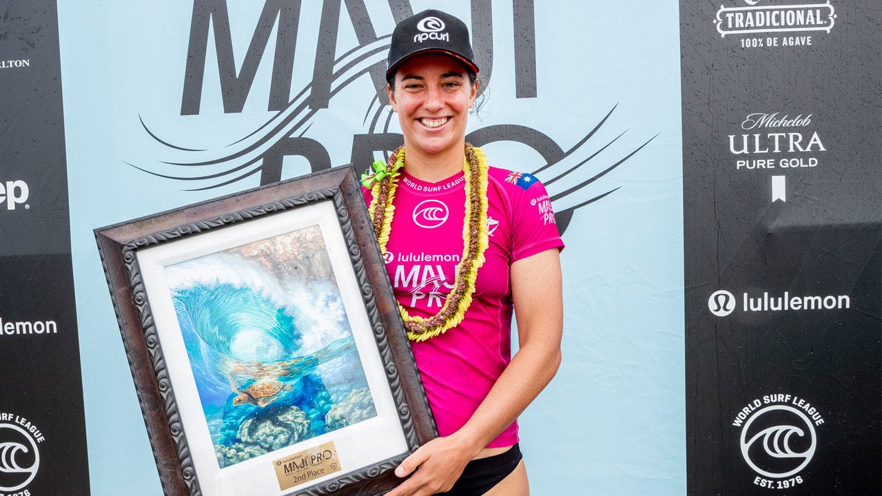 Tyler Wright - Runner Up Maui Pro