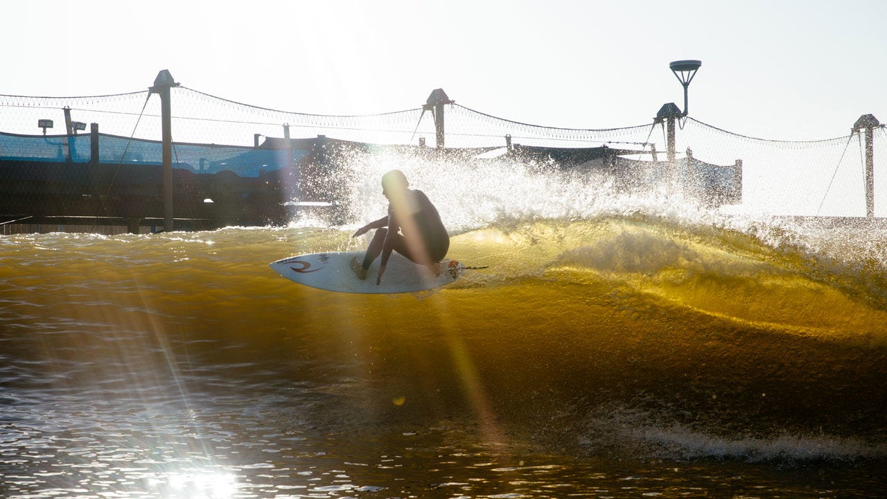 Tom Curren at the Surf Ranch