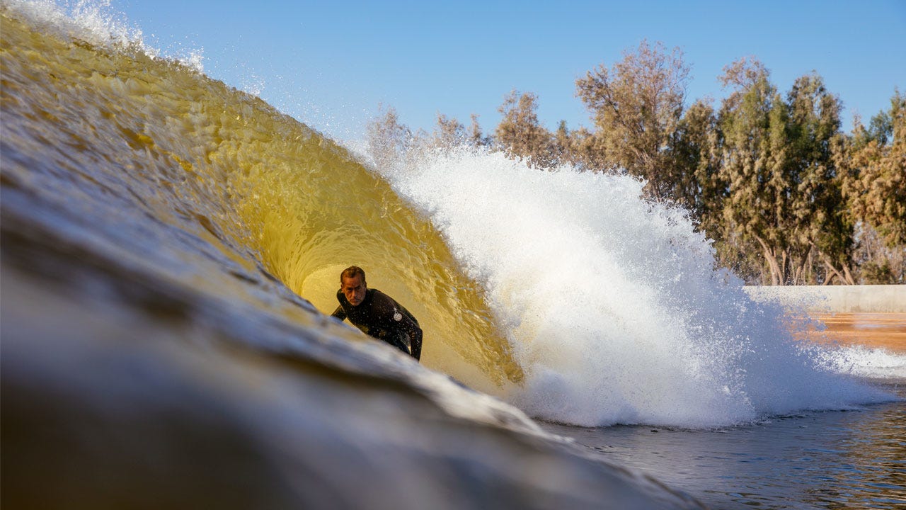 Tom Curren at the Surf Ranch