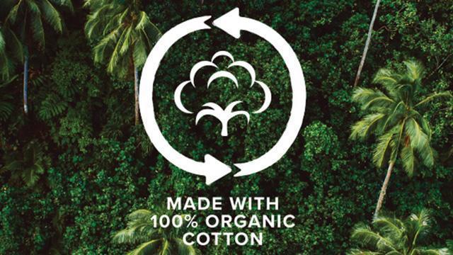 Made with 100% organic cotton