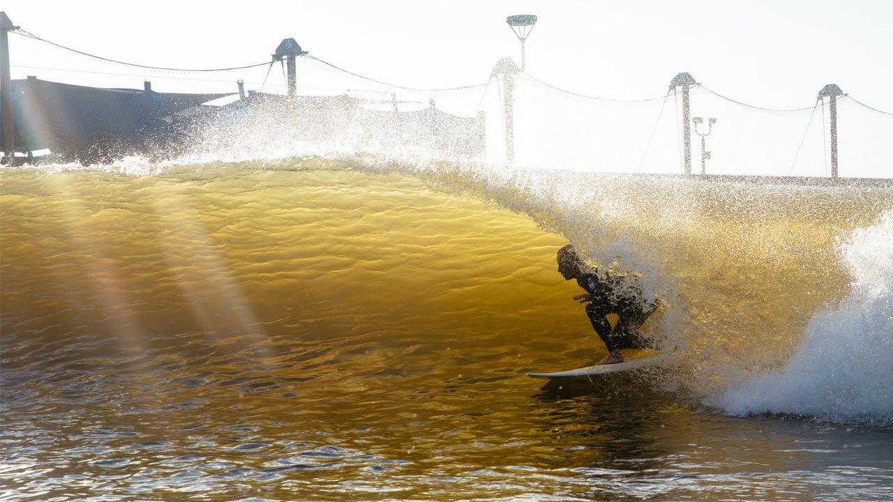 Tom Curren at the Surf Ranch