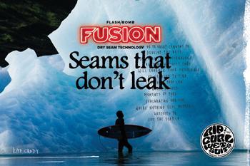 Kipp Caddy surfing in the Flashbomb Fusion Wetsuit