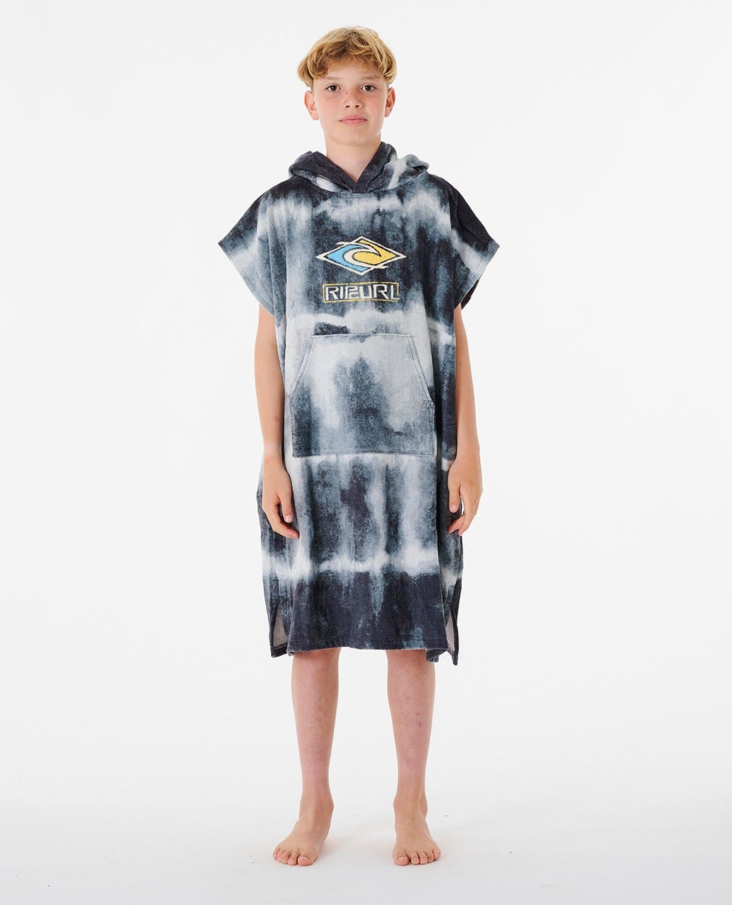 Printed Hooded Poncho Boy Rip Curl Europe