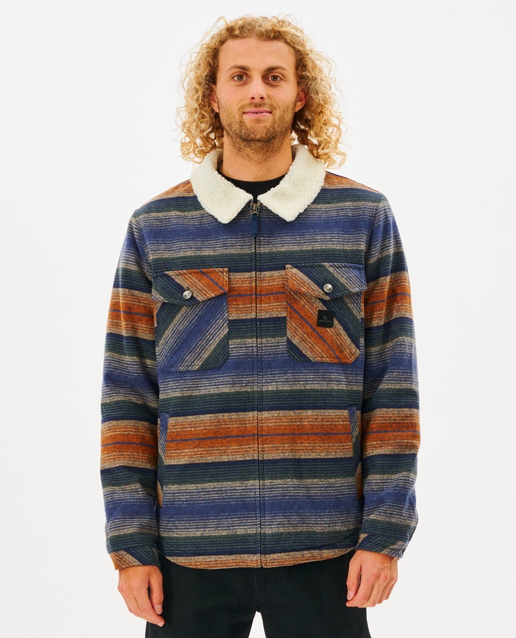 Rip curl flannel jacket new arrivals