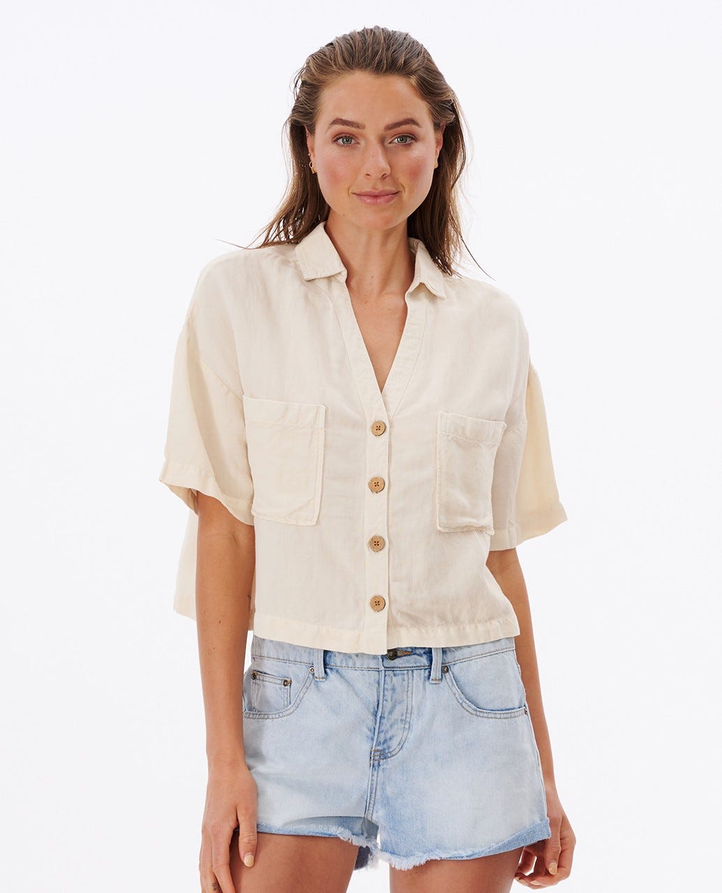 Womens linen hotsell shirts australia
