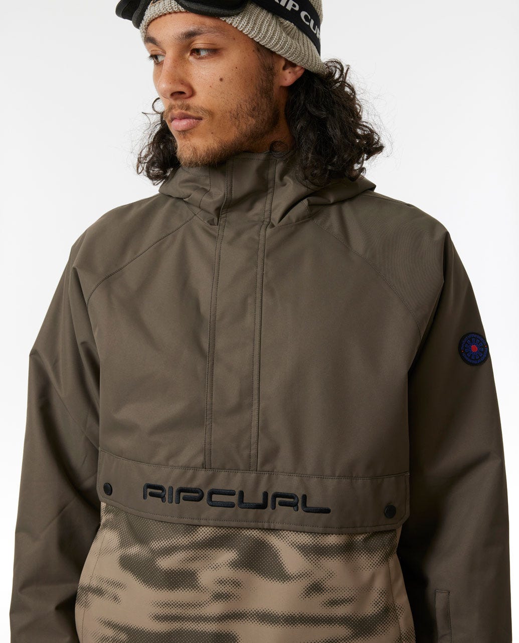 Primitive anorak jacket top