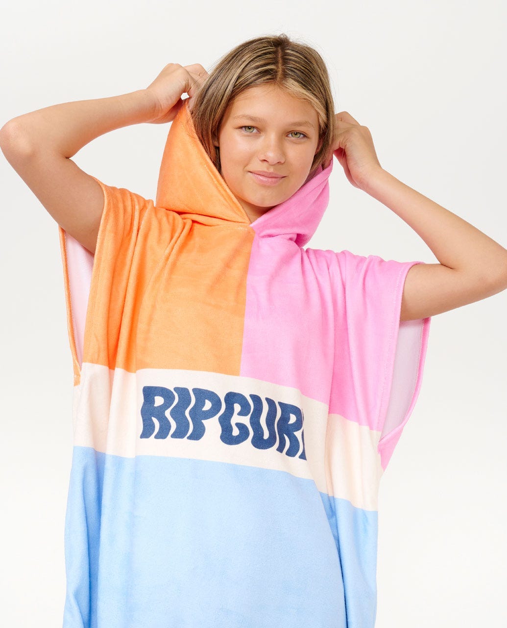 Mixed Hooded Towel Girls Rip Curl Australia