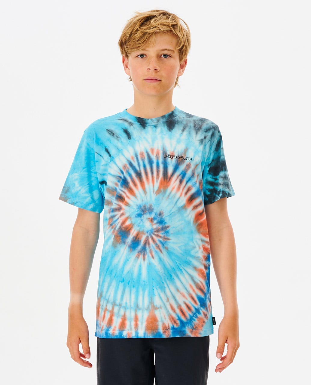 Cosmic Tides Tie Dye Tee Boys 8 16 Years Rip Curl Australia