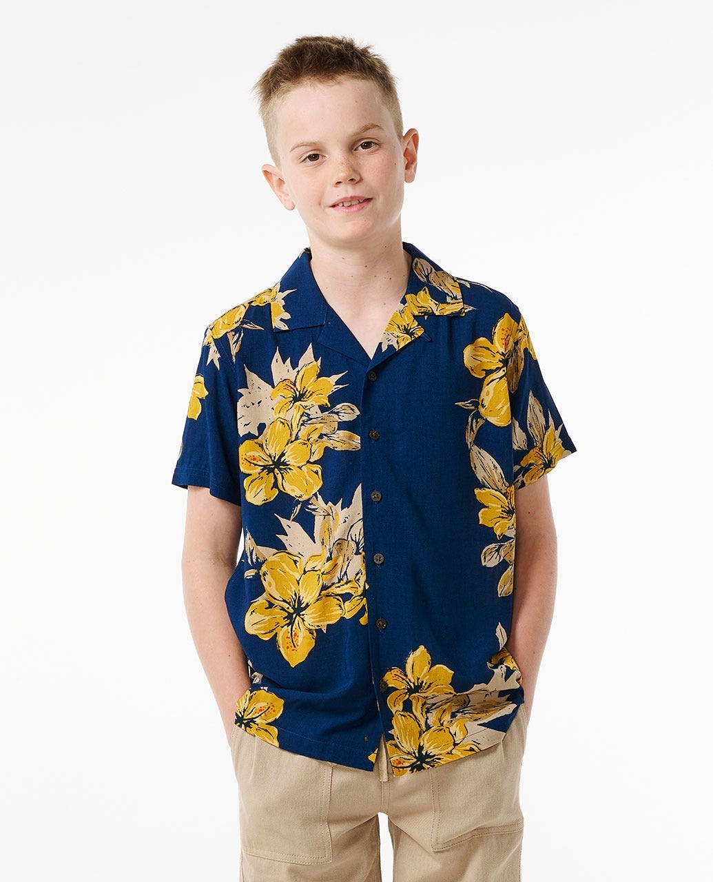 Rip Curl Aloha Short Sleeve Shirt Boy Official Store