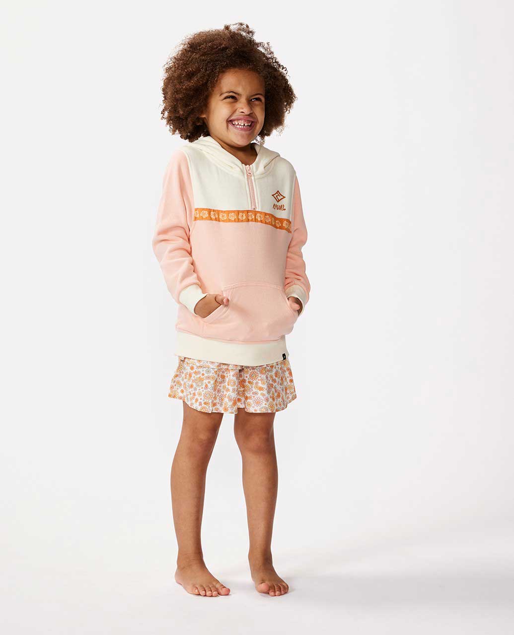 La Tropica Hood Zip Fleece Girl Rip Curl Europe