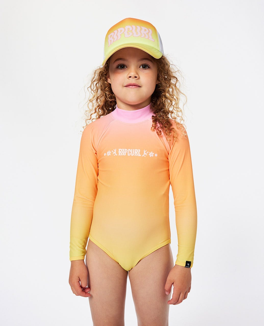 Sunkiss UPF Long Sleeve Surf Suit Girls 1 8 years Rip Curl New Zealand