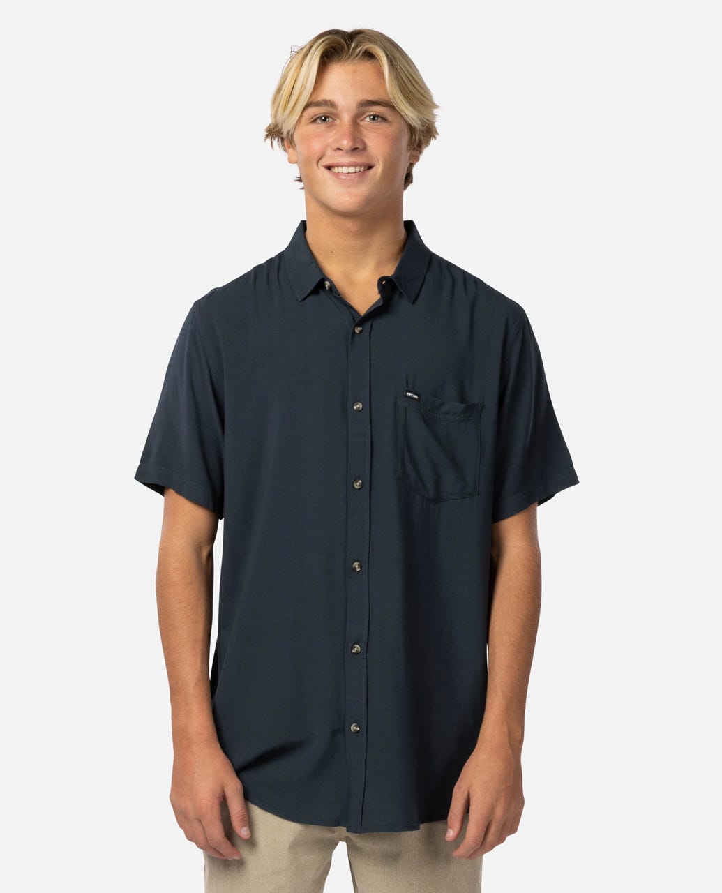 Ourtime Viscose Short Sleeve Shirt - Rip Curl USA