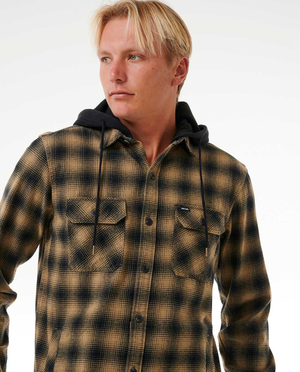 Chemise à capuche en flanelle Grunter - Rip Curl - Modalova