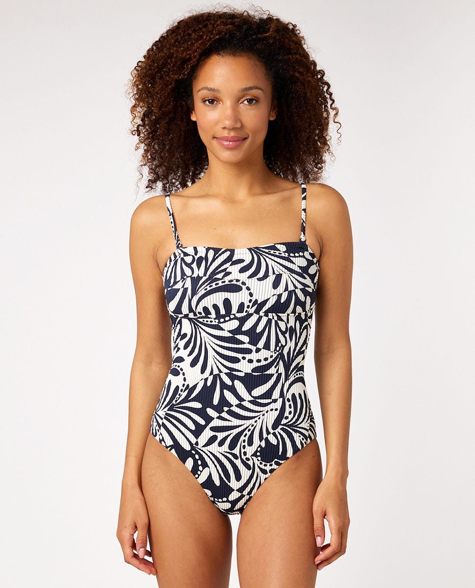 Maillot de bain une pièce Bandeau Afterglow Floral - Rip Curl - Modalova