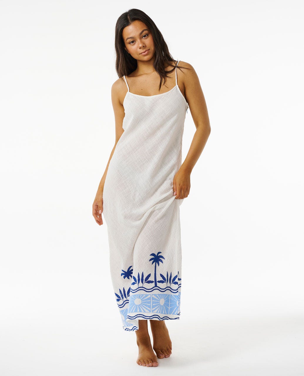 Robe Longue Printed Santorini Sun - Rip Curl - Modalova