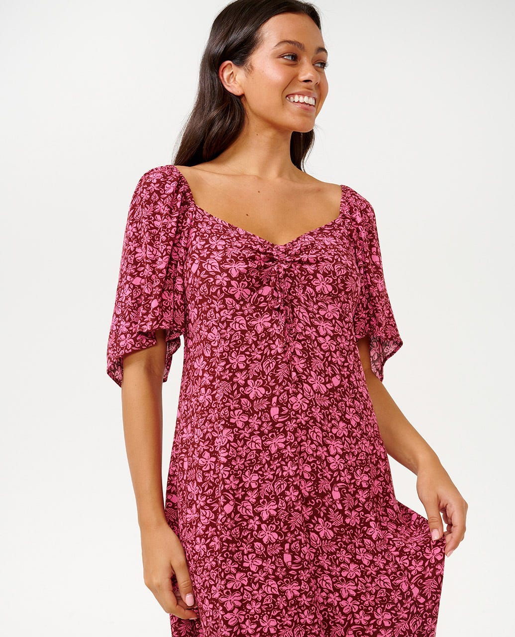 Short sleeve party dress sale