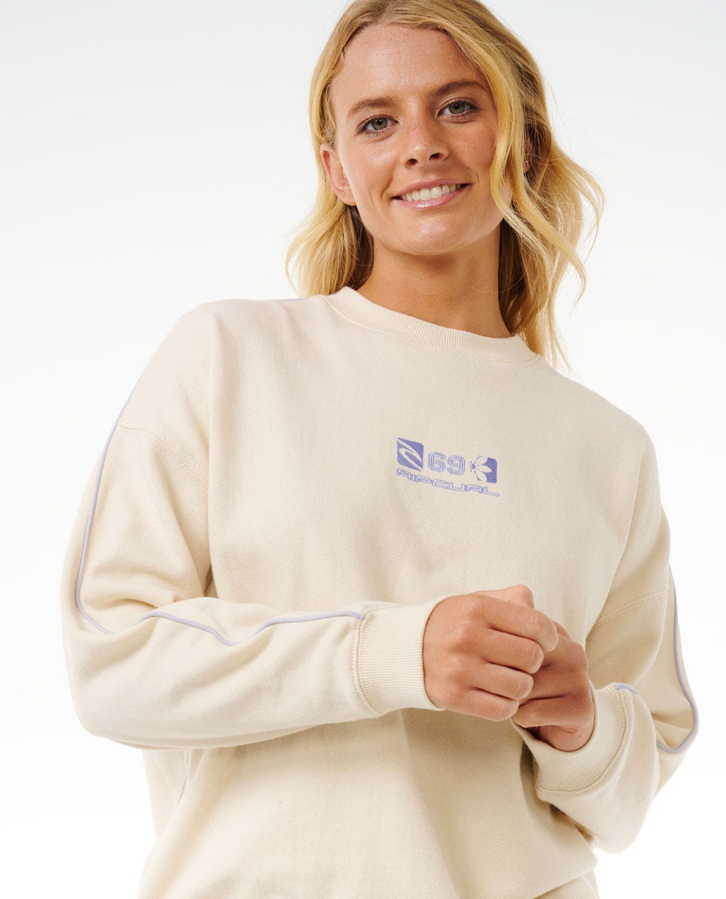 CULLNI × SHAREEF FRAGILE Embroidery Drawstring Long Sleeve
