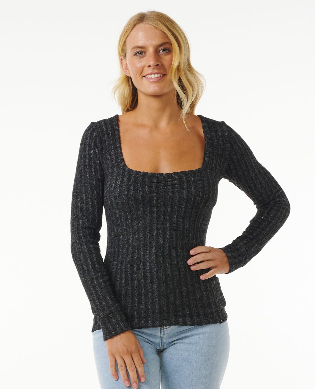 T-shirt manches longues Col large Cosy - Rip Curl - Modalova
