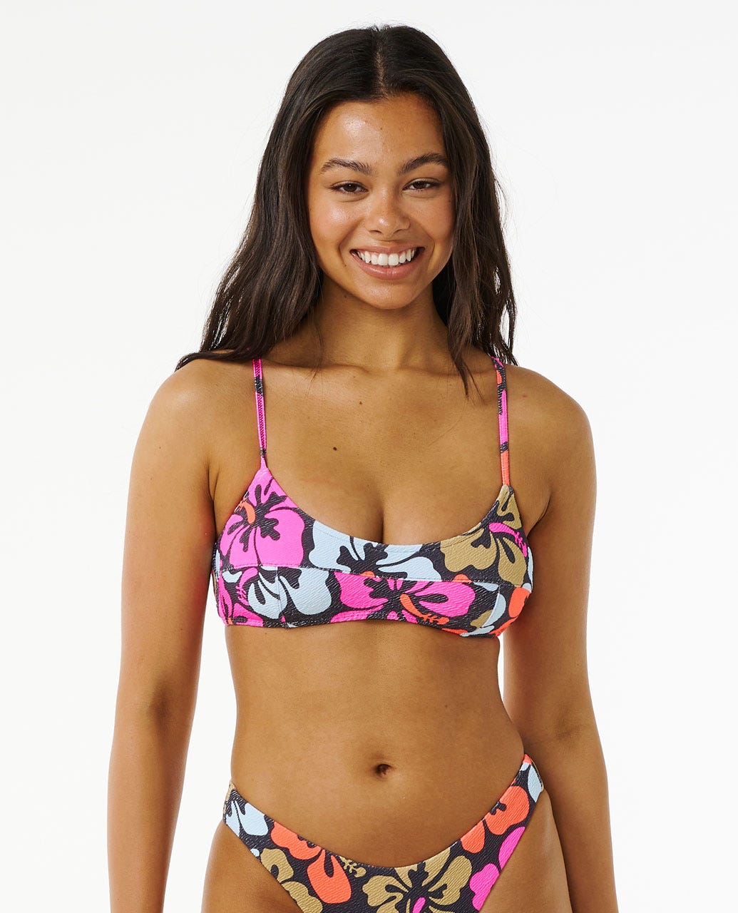 Haut de Maillot de bain Hibiscus Heat Crop - Rip Curl - Modalova