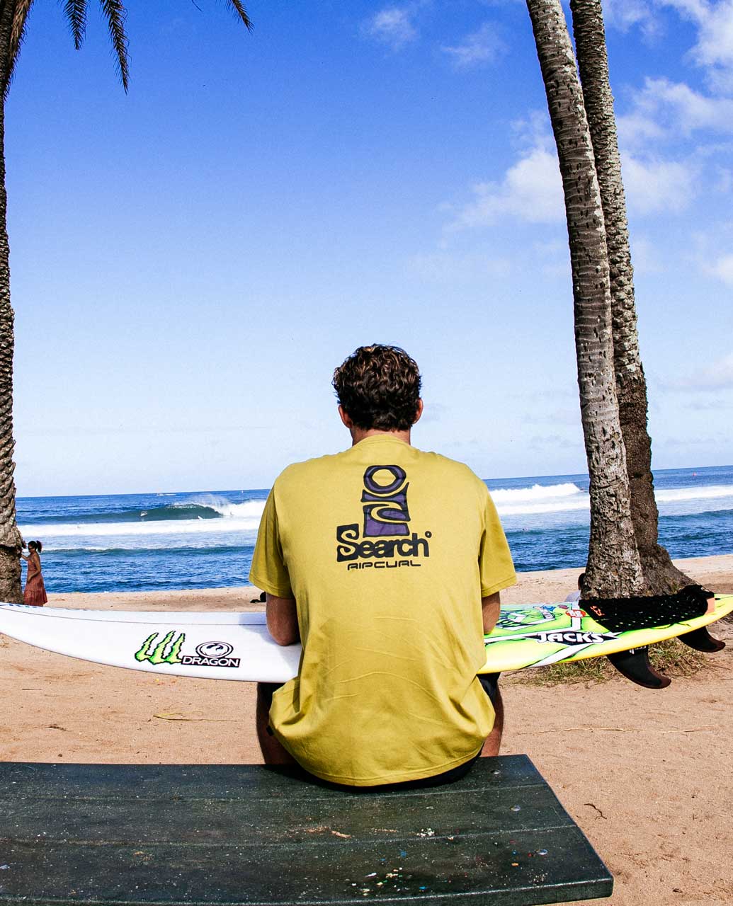 T-shirt à manches courtes VaporCool Search Stack - Rip Curl - Modalova