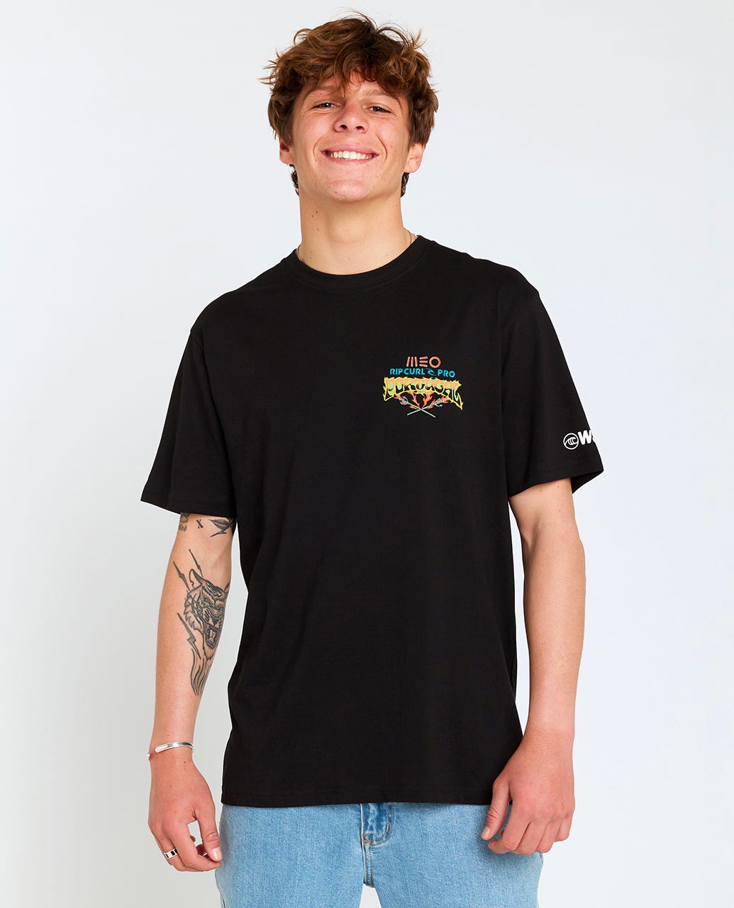 T-Shirt Manches Courtes MEO Pro Portugal 2025 - Rip Curl - Modalova