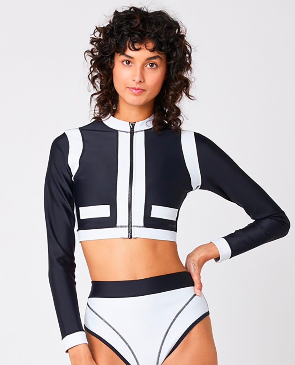 Haut de Maillot de bain manches longues zippé Mirage Coco - Rip Curl - Modalova