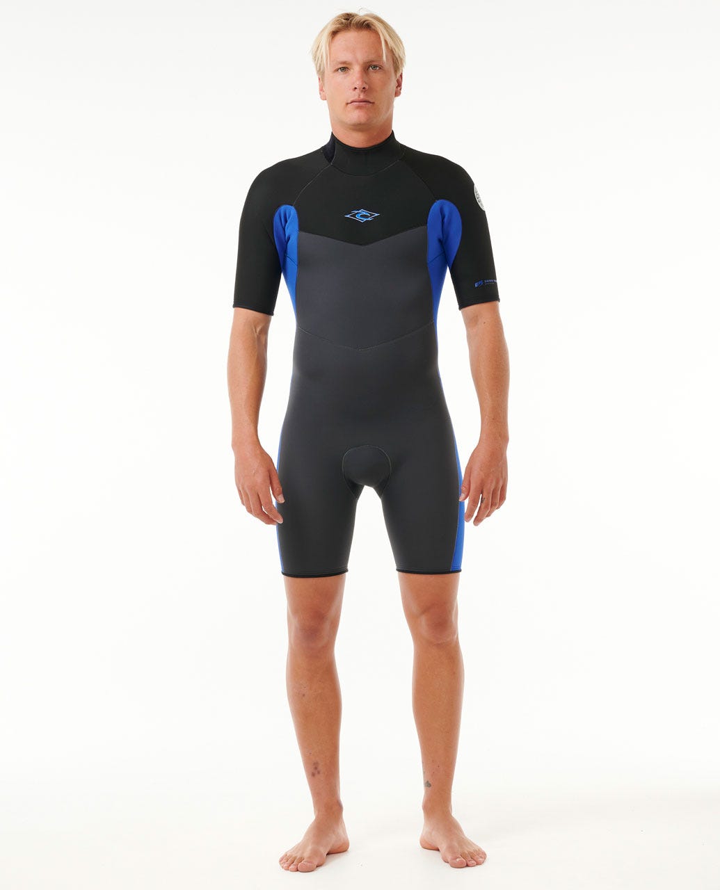 Shorty Dawn Patrol à manches courtes 2/2 Zip Dos - Rip Curl - Modalova