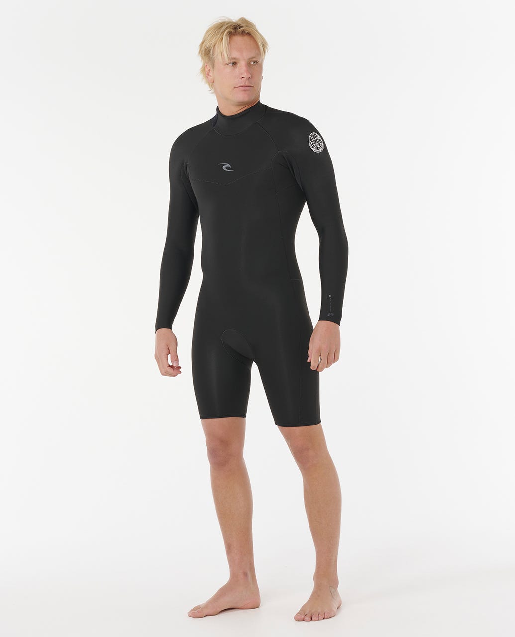 Mens Dawn Patrol Long Sleeve Back Zip Springsuit - Rip Curl