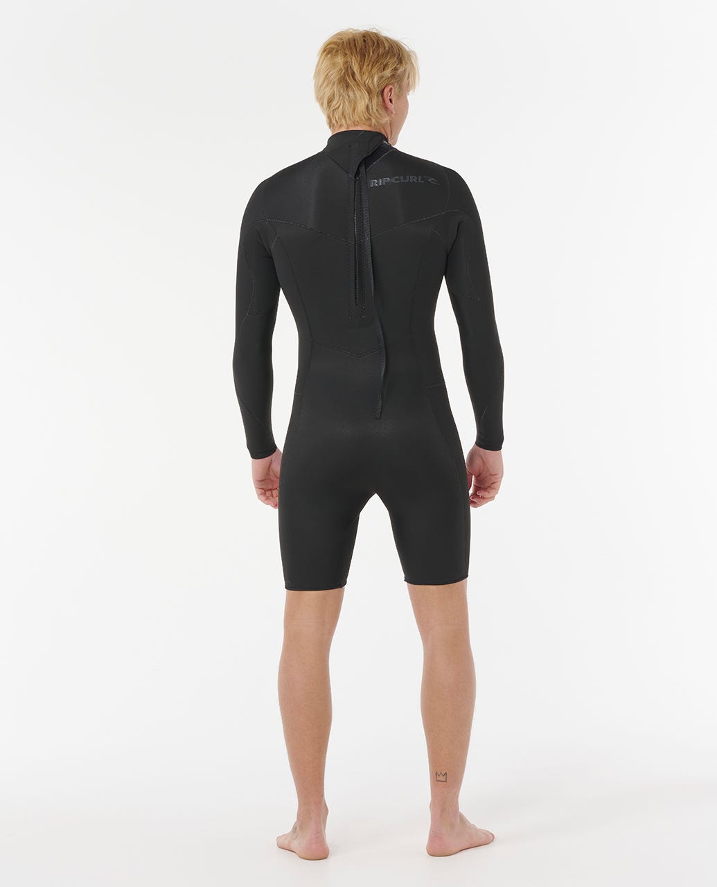 Mens Dawn Patrol Long Sleeve Back Zip Springsuit - Rip Curl